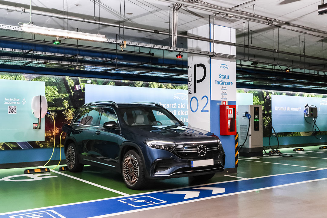 ENGIE EV concept charge area