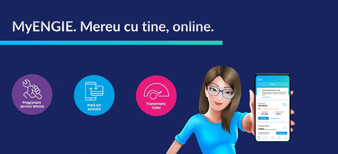 #ENGIEexplica cum îți poți vizualiza consumul direct din aplicația mobilă MyENGIE