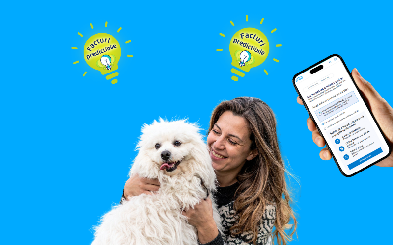 Un singur furnizor, toată energia pentru acasă. 
Semnează un contract