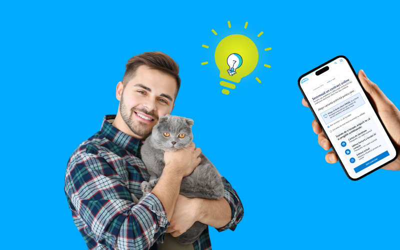 Relaxează-te cu ENGIE!
Ai contract de energie electrică, online, în 5